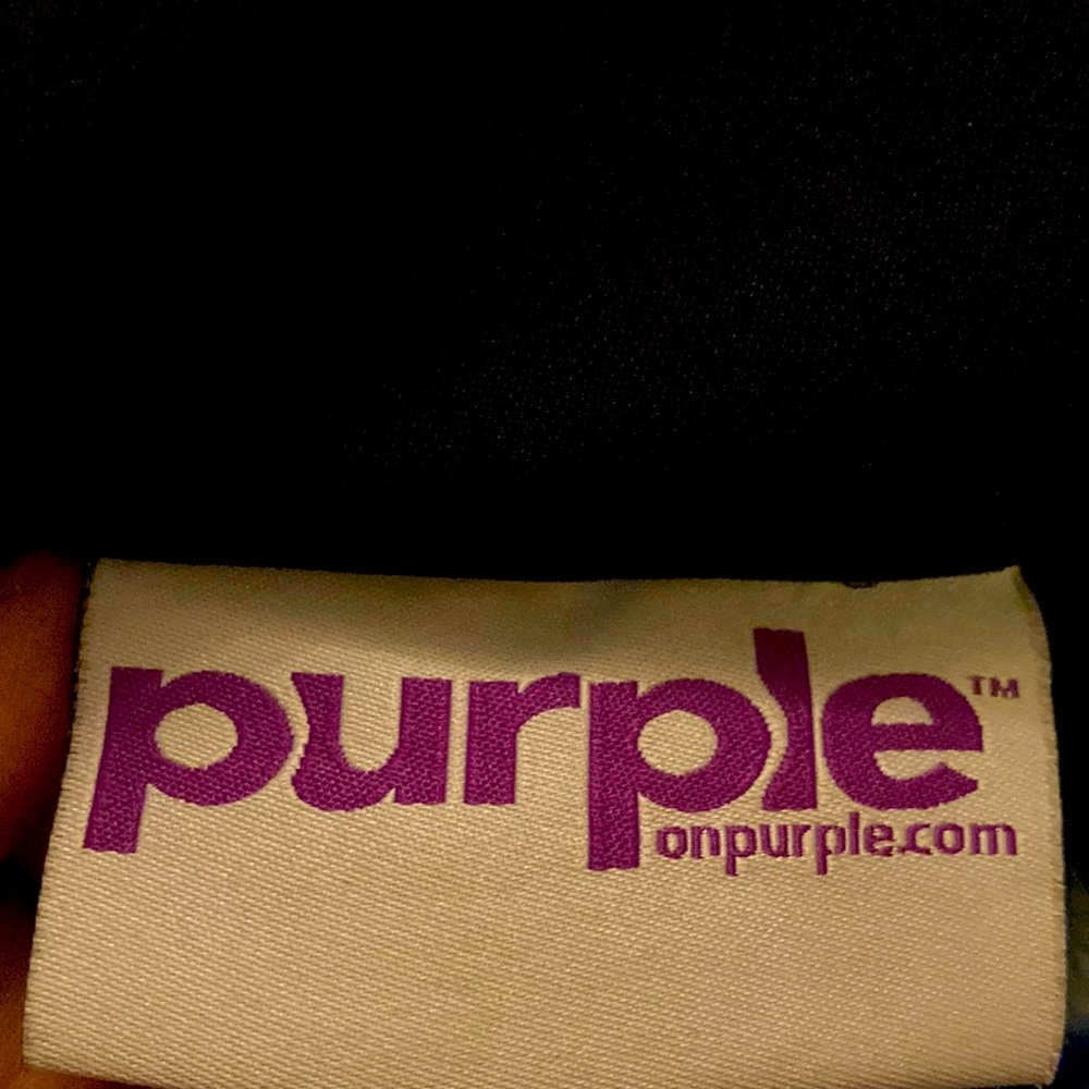 Purple seat gel cushion